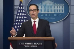 Bộ trưởng Tài chính Mỹ Steven Mnuchin. (Nguồn: AFP/TTXVN) 
