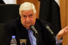 Ngoại trưởng Syria Walid Muallem. (Nguồn: AFP)