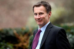 Ngoại trưởng Anh Jeremy Hunt. (Nguồn: Reuters) 