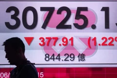 Bảng chỉ số Hang Seng. (Nguồn: AFP/Getty Images) 