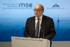 Bộ trưởng Quốc phòng Pháp Jean-Yves Le Drian. (Nguồn: EPA/TTXVN)
