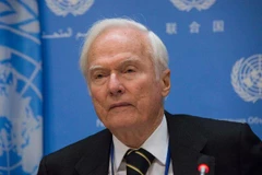 Báo cáo viên đặc biệt Liên hợp quốc Idriss Jazairy. (Nguồn: chinadaily.com.cn) 