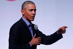 Cựu Tổng thống Mỹ Barack Obama. (Nguồn: AFP/TTXVN)