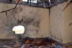 Hiện trường vụ đánh bom ở Maiduguri ngày 23/10 do Boko Haram gây ra. (Nguồn: AFP/TTXVN)
