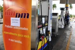 Một trạm xăng ở Brasilia phải đóng cửa do đình công ngày 28/5. (Nguồn: AFP/TTXVN)