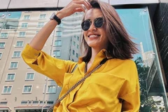 Sao Việt 'phù phép' trang phục đơn giản hóa sang chảnh, sành điệu