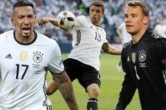 Neuer, Boateng và Mueller là những người được đánh giá cao. (Nguồn: DPA)