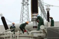 Trạm biến áp 500kV Cầu Bông. (Ảnh: Ngọc Hà/TTXVN)