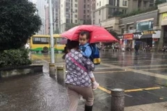 Bức ảnh đang gây sốt ở Trung Quốc. (Nguồn: Weibo)