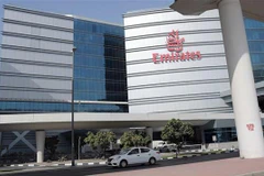Trụ sở hãng hàng không Emirates Airline tại Dubai, UAE. (Nguồn: AFP/TTXVN) 