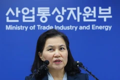 Bộ trưởng Thương mại Hàn Quốc Yoo Myung-hee. (Nguồn: YONHAP/TTXVN) 