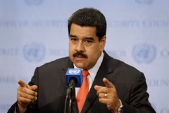 Tổng thống Venezuela Nicolas Maduro. (Nguồn: AP) 