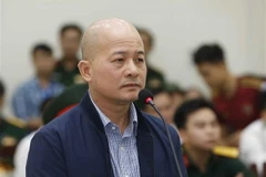 Đinh Ngọc Hệ (còn gọi là Út trọc, cựu Thượng tá quân đội). (Ảnh: Doãn Tấn/TTXVN) 