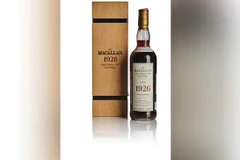 Chai rượu whisky đắt nhất thế giới. (Nguồn: Sotheby's) 