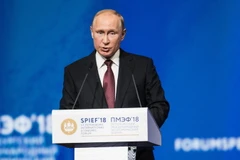 Tổng thống Nga Vladimir Putin. (Nguồn: THX/TTXVN)