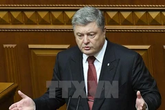 Tổng thống Ukraine Petro Poroshenko. (Nguồn: AFP/TTXVN)