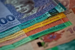 Đồng ringgit của Malaysia. (Nguồn: AFP)