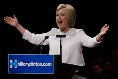 Cựu Ngoại trưởng Mỹ Hillary Clinton. (Nguồn: EPA/TTXVN)