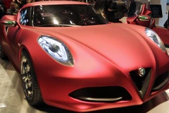 Mẫu Alfa Romeo 4C. (Nguồn: AFP/Getty Images)