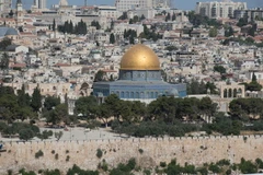 Toàn cảnh đền thờ Hồi giáo al-Aqsa ở thành phố Jerusalem ngày 14/7. (Nguồn: EPA/TTXVN)