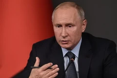 Tổng Thống Nga Vladimir Putin. (Nguồn: AFP/TTXVN) 