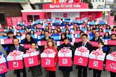 Lễ khai mạc Korea Grand Sale 2018. (Nguồn: Visit Korea Committee) 