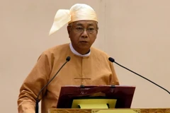 Tổng thống Myanmar Htin Kyaw. (Nguồn: THX/TTXVN)