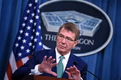 Bộ trưởng Quốc phòng Mỹ Ashton Carter. (Nguồn: AFP/TTXVN)