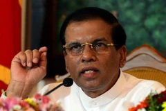 Tổng thống Sri Lanka Maithripala Sirisena. (Nguồn: AFP/TTXVN) 