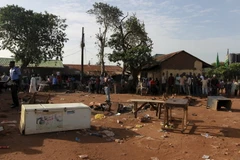 Hiện trường vụ nổ bom ở Nyanya ngày 3/10 do Boko Haram thực hiện. (Nguồn: Reuters/ TTXVN)