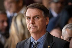 Tổng thống Brazil Jair Bolsonaro. (Nguồn: AFP/TTXVN) 