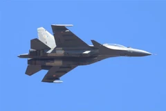 Máy bay Sukhoi Su-30 tại Triển lãm hàng không Ấn Độ 2019 ở Bangalore, Ấn Độ, ngày 18/2/2019. (Nguồn: THX/TTXVN) 
