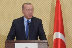 Tổng thống Thổ Nhĩ Kỳ Recep Tayyip Erdogan. (Nguồn: AFP/TTXVN) 