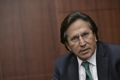 Cựu Tổng thống Peru Alejandro Toledo phát biểu tại một phiên thảo luận ở Washington, DC ngày 17/6/2016. (Nguồn: AFP/TTXVN)