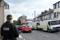 Cảnh sát Anh. (Nguồn: AFP/TTXVN)