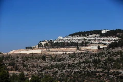 Khu định cư Gilo của người Do Thái ở Đông Jerusalem ngày 3/11. (Nguồn: AFP/TTXVN)