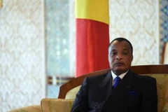 Tổng thống Cộng hòa Congo Denis Sassou Nguesso. (Nguồn: AFP)