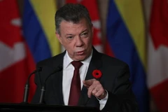 Tổng thống Colombia Juan Manuel Santos. (Nguồn: AFP/TTXVN)