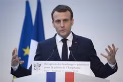 Tổng thống Pháp Emmanuel Macron. (Nguồn: AFP/TTXVN) 