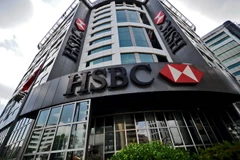 Trụ sở của HSBC tại Istanbul (Thổ Nhĩ Kỳ) ngày 9/6. (Nguồn: AFP/TTXVN)