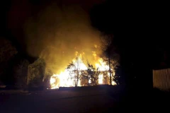 Hiện trường vụ hỏa hoạn. (Nguồn: yle.fi)