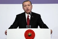 Tổng thống Thổ Nhĩ Kỳ Recep Tayyip Erdogan. (Nguồn: AFP/TTXVN)
