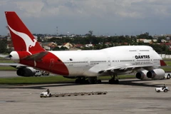 Máy bay của Hãng hàng không Qantas Airways. (Nguồn: AFP/TTXVN)
