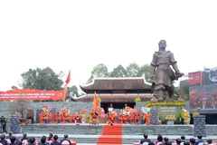 Quang cảnh Lễ kỷ niệm 230 năm chiến thắng Ngọc Hồi-Đống Đa. (Ảnh: Quang Quyết/TTXVN) 