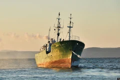 Nga thông báo đã phát hiện tàu cá của Triều Tiên đánh bắt trái phép tại vùng biển Nga ở Biển Nhật Bản. (Nguồn: TASS) 