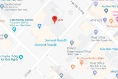 Vị trí khu đất vàng. (Nguồn: Google Maps) 
