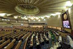 Toàn cảnh một cuộc họp Hội đồng Lập pháp quốc gia Thái Lan. (Nguồn: AFP/TTXVN)