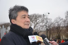 Ông Ngô Kim Hùng - Tổng Thư ký Hội người Việt Nam tại Pháp (UGVF). (Ảnh: Bích Hà/Vietnam+)