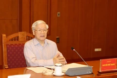 Tổng Bí thư Nguyễn Phú Trọng chủ trì cuộc họp phòng, chống tham nhũng