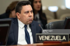 Đại sứ Venezuela tại Liên hợp quốc Samuel Moncada. (Nguồn: Getty Images) 